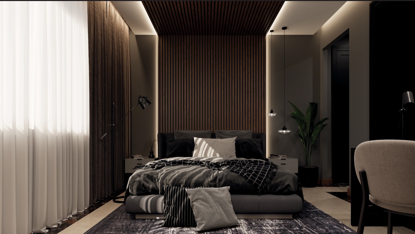 Interior view of Luxury Villa featuring elegant design